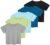 Real Essentials 5 Pack: Women’s Dry Fit Crop Top – Short Sleeve Crew Neck Stretch Athletic Tee (Available in Plus Size)