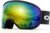 Odoland Ski Goggles – Anti-Fog OTG UV Protection Snow/Snowboard Goggles for Men Women Adult Youth-Skiing Snowboarding