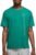 Running Division Miler SS Hybrid Men T-Shirt Size Small to XX-Large Color Green and Silver